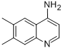 4-Amino-6,7-dimethylquinolineStructure,948292-99-7Structure 4-Amino-6,7-dimethylquinoline Structure,948292-99-7Structure