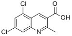 5,7-Dichloro-2-methylquinoline-3-carboxylic acidStructure,948293-69-4Structure 5,7-Dichloro-2-methylquinoline-3-carboxylic acid Structure,948293-69-4Structure