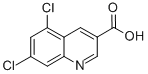 5,7-Dichloroquinoline-3-carboxylic acidStructure,948293-83-2Structure 5,7-Dichloroquinoline-3-carboxylic acid Structure,948293-83-2Structure