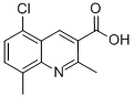5-Chloro-2,8-dimethylquinoline-3-carboxylic acidStructure,948294-07-3Structure 5-Chloro-2,8-dimethylquinoline-3-carboxylic acid Structure,948294-07-3Structure