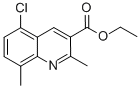 5-Chloro-2,8-dimethylquinoline-3-carboxylic acid ethyl esterStructure,948294-10-8Structure 5-Chloro-2,8-dimethylquinoline-3-carboxylic acid ethyl ester Structure,948294-10-8Structure