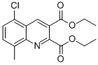 5-Chloro-8-methylquinoline-2,3-dicarboxylic acid diethyl esterStructure,948294-21-1Structure 5-Chloro-8-methylquinoline-2,3-dicarboxylic acid diethyl ester Structure,948294-21-1Structure