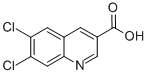 6,7-Dichloroquinoline-3-carboxylic acidStructure,948294-42-6Structure 6,7-Dichloroquinoline-3-carboxylic acid Structure,948294-42-6Structure