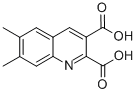 6,7-Dimethylquinoline-2,3-dicarboxylic acidStructure,948294-45-9Structure 6,7-Dimethylquinoline-2,3-dicarboxylic acid Structure,948294-45-9Structure