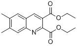 6,7-Dimethylquinoline-2,3-dicarboxylic acid diethyl esterStructure,948294-48-2Structure 6,7-Dimethylquinoline-2,3-dicarboxylic acid diethyl ester Structure,948294-48-2Structure