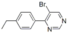 5-Bromo-4-(4-ethylphenyl)pyrimidineStructure,951884-40-5Structure 5-Bromo-4-(4-ethylphenyl)pyrimidine Structure,951884-40-5Structure