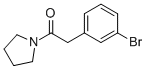 2-(3-Bromophenyl)-1-(pyrrolidin-1-yl)ethanoneStructure,951884-73-4Structure 2-(3-Bromophenyl)-1-(pyrrolidin-1-yl)ethanone Structure,951884-73-4Structure