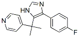 4-[1-[4-(4-氟苯基)-1H-咪唑-5-基]-1-甲基乙基]-吡啶結(jié)構(gòu)式_951925-52-3結(jié)構(gòu)式