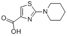 2-(哌啶-1-基)噻唑-4-羧酸結(jié)構(gòu)式_952182-68-2結(jié)構(gòu)式