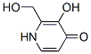 (9ci)-3-羥基-2-(羥基甲基)-4(1H)-吡啶酮結構式_95264-56-5結構式