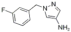 1-(3-Fluoro-benzyl)-1H-pyrazol-4-ylamineStructure,956395-22-5Structure 1-(3-Fluoro-benzyl)-1H-pyrazol-4-ylamine Structure,956395-22-5Structure