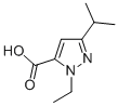 2-Ethyl-5-isopropyl-2H-pyrazole-3-carboxylic acidStructure,956397-13-0Structure 2-Ethyl-5-isopropyl-2H-pyrazole-3-carboxylic acid Structure,956397-13-0Structure