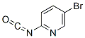 Pyridine, 5-bromo-2-isocyanato-(9ci)Structure,95651-17-5Structure Pyridine, 5-bromo-2-isocyanato-(9ci) Structure,95651-17-5Structure