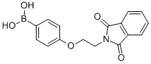 4-(2-(1,3-Dioxoisoindolin-2-yl)ethoxy)phenylboronic acidStructure,957061-10-8Structure 4-(2-(1,3-Dioxoisoindolin-2-yl)ethoxy)phenylboronic acid Structure,957061-10-8Structure