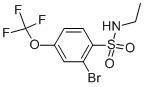 N-乙基-2-溴-4-三氟甲氧基苯磺酰胺結(jié)構(gòu)式_957062-74-7結(jié)構(gòu)式