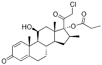 21-Chloro-16beta-methyl-17-(1-oxopropoxy)pregna-1,4-diene-3,20-dioneStructure,95796-50-2Structure 21-Chloro-16beta-methyl-17-(1-oxopropoxy)pregna-1,4-diene-3,20-dione Structure,95796-50-2Structure
