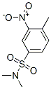 Benzenesulfonamide,n,n,4-trimethyl-3-nitro-Structure,96-57-1Structure Benzenesulfonamide,n,n,4-trimethyl-3-nitro- Structure,96-57-1Structure