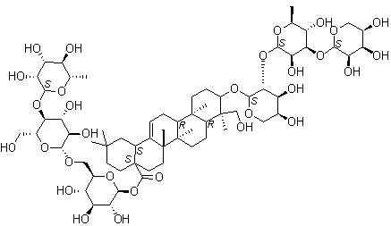 虎掌草皂甙D結(jié)構(gòu)式_96315-53-6結(jié)構(gòu)式