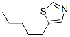 Thiazole, 5-pentyl-Structure,96693-93-5Structure Thiazole, 5-pentyl- Structure,96693-93-5Structure