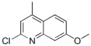 2-Chloro-7-methoxy-4-methyl-quinoline Structure,97892-67-6Structure