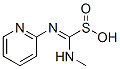 Methanesulfinic acid, (methylamino)(2-pyridinylimino)-(9ci)Structure,98548-10-8Structure Methanesulfinic acid, (methylamino)(2-pyridinylimino)-(9ci) Structure,98548-10-8Structure