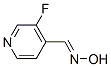 (e)-(9ci)-3-氟-4-吡啶羧醛肟結(jié)構(gòu)式_98598-86-8結(jié)構(gòu)式