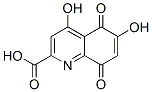 5,8-Dihydro-4,6-dihydroxy-5,8-dioxo-2-quinolinecarboxylic acidStructure,98948-82-4Structure 5,8-Dihydro-4,6-dihydroxy-5,8-dioxo-2-quinolinecarboxylic acid Structure,98948-82-4Structure