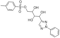 2,3,4-Trihydroxy-4-(2-phenyl-2H-1,2,3-triazol-4-yl)butyl 4-methylbenzenesulfonateStructure,99099-78-2Structure 2,3,4-Trihydroxy-4-(2-phenyl-2H-1,2,3-triazol-4-yl)butyl 4-methylbenzenesulfonate Structure,99099-78-2Structure