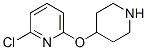 2-Chloro-6-(piperidin-4-yloxy)-pyridineStructure,99202-32-1Structure 2-Chloro-6-(piperidin-4-yloxy)-pyridine Structure,99202-32-1Structure
