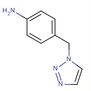 4-(1H-1,2,3-triazol-1-ylmethyl)benzenamineStructure,99590-26-8Structure 4-(1H-1,2,3-triazol-1-ylmethyl)benzenamine Structure,99590-26-8Structure