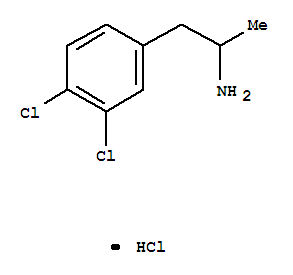 Benzeneethanamine,3,4-dichloro-a-methyl-, hydrochloride, (+)-(9ci)Structure,156-12-7Structure Benzeneethanamine,3,4-dichloro-a-methyl-, hydrochloride, (+)-(9ci) Structure,156-12-7Structure
