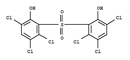 2,2-Sulfonylbis(3,4,6-trichlorophenol) Structure,1638-41-1Structure