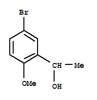 Benzenemethanol, 5-bromo-2-methoxy-α-methyl-Structure,16602-17-8Structure Benzenemethanol, 5-bromo-2-methoxy-α-methyl- Structure,16602-17-8Structure