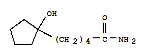(8ci)-1-羥基-環(huán)戊烷戊酰胺結(jié)構(gòu)式_20098-10-6結(jié)構(gòu)式