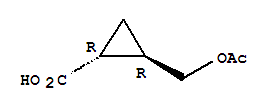 (1r-trans)-(9ci)-2-[(乙?；趸?甲基]-環(huán)丙烷羧酸結(jié)構(gòu)式_201337-81-7結(jié)構(gòu)式
