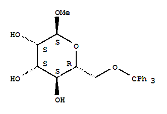 Methyl 6-o-trityl-α-d-mannopyranosideStructure,20231-36-1Structure Methyl 6-o-trityl-α-d-mannopyranoside Structure,20231-36-1Structure