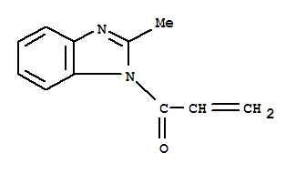 (9ci)-2-甲基-1-(1-氧代-2-丙烯基)-1H-苯并咪唑結(jié)構(gòu)式_204569-52-8結(jié)構(gòu)式
