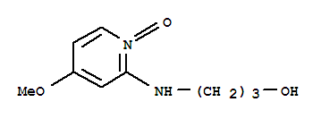 (9ci)-3-[(4-甲氧基-1-氧化物-2-吡啶)氨基]-1-丙醇結(jié)構(gòu)式_205676-73-9結(jié)構(gòu)式