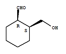 順式-(9ci)-2-(羥基甲基)-環(huán)己烷羧醛結構式_205873-97-8結構式