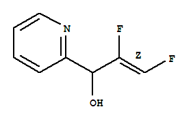 (z)-(9ci)-alpha-(1,2-二氟乙烯)-2-吡啶甲醇結(jié)構(gòu)式_205878-02-0結(jié)構(gòu)式