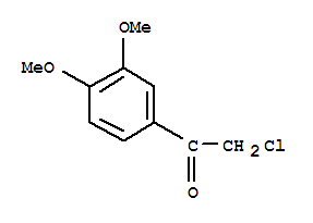 Ethanone,2-chloro-1-(3,4-dimethoxyphenyl)-Structure,20601-92-7Structure Ethanone,2-chloro-1-(3,4-dimethoxyphenyl)- Structure,20601-92-7Structure