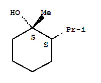 (1s,2s)-(9ci)-1-甲基-2-(1-甲基乙基)-環(huán)己醇結(jié)構(gòu)式_208397-65-3結(jié)構(gòu)式