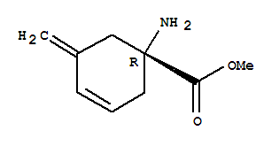 (1r)-(9ci)-1-氨基-5-亞甲基-3-環(huán)己烯-1-羧酸甲酯結(jié)構(gòu)式_208510-17-2結(jié)構(gòu)式