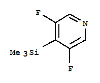 Pyridine,3,5-difluoro-4-(trimethylsilyl)-(9ci)Structure,210169-19-0Structure Pyridine,3,5-difluoro-4-(trimethylsilyl)-(9ci) Structure,210169-19-0Structure