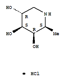 (2S,3r,4s,5r)-2-methyl-3,4,5-piperidinetriol hydrochloride (1:1)Structure,210174-73-5Structure (2S,3r,4s,5r)-2-methyl-3,4,5-piperidinetriol hydrochloride (1:1) Structure,210174-73-5Structure