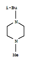 (9ci)-1-甲基-4-(2-甲基丙基)-哌嗪結(jié)構(gòu)式_21043-38-9結(jié)構(gòu)式