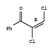 (2e)-(9ci)-2,3-二氯-1-苯基-2-丙烯-1-酮結(jié)構(gòu)式_211322-72-4結(jié)構(gòu)式