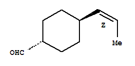 反式-(9ci)-4-(1z)-1-丙烯基-環(huán)己烷羧醛結(jié)構(gòu)式_211996-00-8結(jié)構(gòu)式