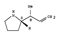 (2S)-rel-(9CI)-2-[(1R)-1-甲基-2-丙烯基]-吡咯烷結(jié)構(gòu)式_213616-40-1結(jié)構(gòu)式
