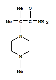 (8ci)--alpha-,-alpha-,4-三甲基-1-哌嗪乙酰胺結(jié)構(gòu)式_21404-86-4結(jié)構(gòu)式